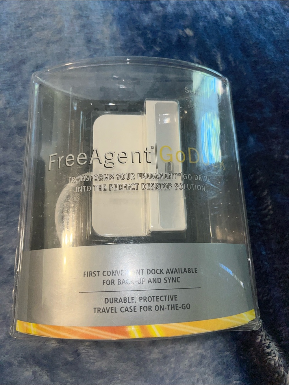 FreeAgent GoDrive Docking Station Case - White